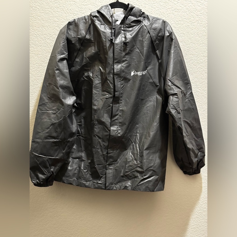 Frogg Toggs Black Rain Jacket and Pants